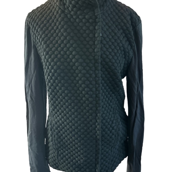 Women’s Tart Collections Arvika Textured Knit Jacket | Black Size Small - Picture 2 of 7